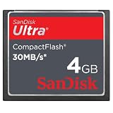 Sandisk CompactFlash (CF) Card Ultra Speicherkarte 4GBvon "SanDisk"
