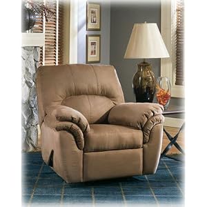 Durapella Cocoa Rocker Recliner by Ashley Furniture