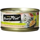 Fussie Cat Premium Tuna with Prawns Cat Food - 24 - 2.82-oz. Cans