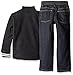 Kids Headquarters Little Boys' Fleece Jacket with Tee and Jeans dup