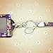 Rhinestone Bling Crystal Custom Lanyard Phone Vertical ID Badge Holder (Colour)