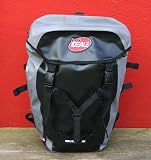 IDEALE HITEC bicycle backpack tearproof waterproof black/silver