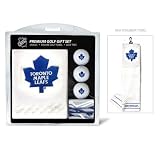 Toronto Maple Leafs Golf Towel with Golf Balls Gift Set