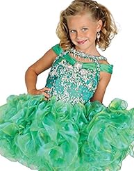 Toddler Lace   Ball Gown Pageant Dress/Mini Dress 