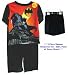 Search : Batman Black 3 Piece Pajama Sleepwear Set - Shirt, Pants & Shorts