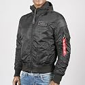 ALPHA MA1 D-Tec Limited Edition Bomberjacke schwarz
