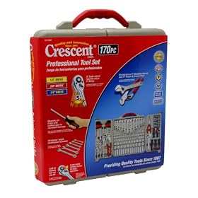 Crescent CTK170CMP 170-Piece Mechanics Tool Set by Crescent