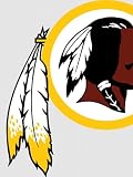 Wallpaper Fathead Fathead NFL Players and Logos Washington Redskins Logo X4RRU7W4