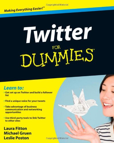 Cover image : Twitter For Dummies (For Dummies (Computer/Tech))