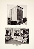 1926 Print Heywood Wakefield Company Warhouse New York Furniture Wicker Rattan - Original Halftone Print