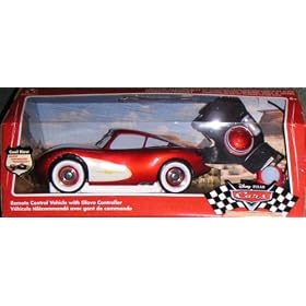 Disney Pixar CARS Lightning McQueen Remote Control Vehicle with Glove Controller - Disneystore... by Disney