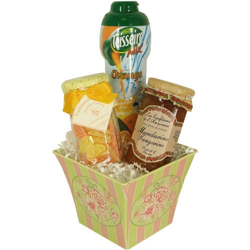 French Gourmet Orange Citrus Gift Basket