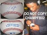 ERIC YOUNG JR,COLORADO ROCKIES,SIGNED,AUTOGRAPHED, BASEBALL WITH PROOF AND COA