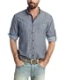 edc by ESPRIT Herren Freizeithemd Slim Fit gestreift 033CC2F006