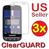 3x Samsung Transform Ultra SGH-M930 Premium Clear LCD Screen Protector Cover Guard Shield Protective Film Kit (3 Pieces)
