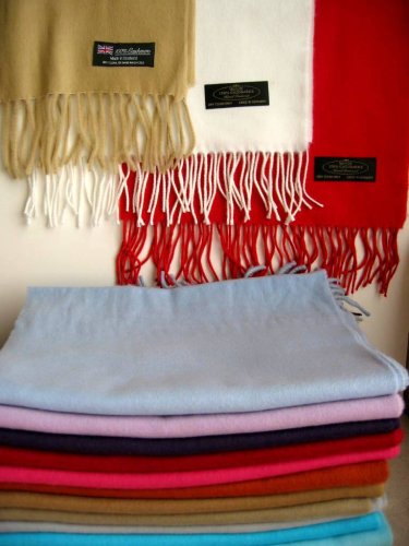 100% Cashmere Wool Super Soft Feel Scarf / Muffler