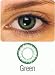 Cosmetic Non Perscription Color Contact Lenses 2 Tone - Green