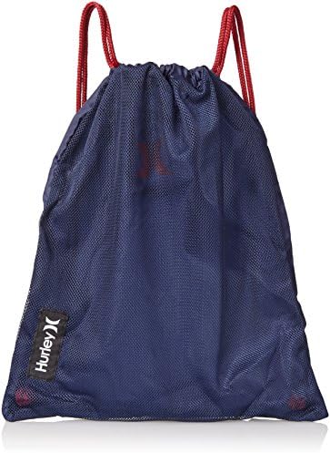 Hurley Men's One and Only Mesh Sack Backpack, Midnight Navy, One Size