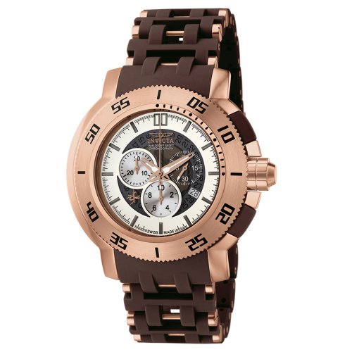 Invicta Men's 5539 Sea Spider Collection Rose Gold-Tone Chronograph Watch