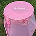 Play Tents For Girls-Pop Up Pink-Easy Folding Large Size for children, Kids and Toddlers-Indoor-Outside Summer Fun At Beach. Age 12 months to 8 year old. Balls NOT Included-Set Up In Under 30 Seconds