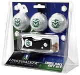 Colorado State Rams 3 Golf Ball Gift Pack w/ Spring Action Tool - NCAA College Athletics