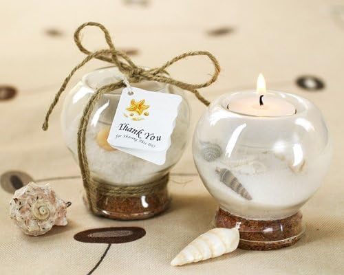 Sand and Shell Tealight Holder - Total 12 sets
