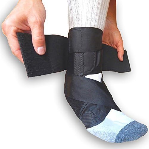 Quickwrap Laceless Ankle Brace Support By Xforce - SMALL - Finally Here!. Easy To Put On and Take Off Just in Seconds. SMALL by Surgik LC