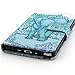 Note4 Case, Galaxy Note4 Flip Case,Gift_Source [Stand Feature] Case Wallet [Wallet S] Premium Wallet Case Flip Cover for Samsung Galaxy Note4 - Elephant Damask Pattern +1 X Screen Protector and Stylus Pen