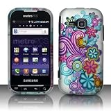 COLOR FLOWER PHONE CASE FOR SAMSUNG GALAXY INDULGE R910 + Mini Nano Stapler