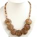 EXP Handmade Jasper Medallion & Silver Necklace