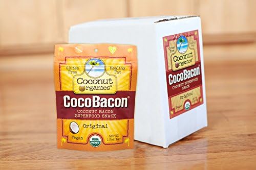 CocoBacon® Vegan Organic Coconut Bacon (Case of 8)