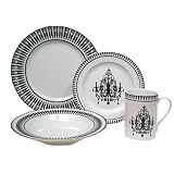 222 Fifth Chandelier Dinnerware Set, Service for 4 by 222 Fifth