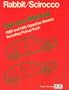Volkswagen Rabbit/Scirocco service manual, 1980 and 1981 gasoline models including pickup truck (Robert Bentley complete service manuals)