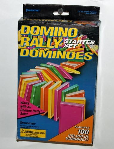 1992 Pressman Domino Rally Dominoes - works with all Domino Rally Sets!