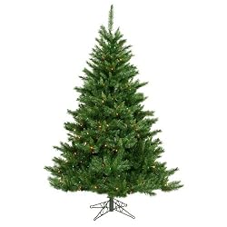 6.5' Pre-lit Imperial Pine Artificial Christmas Tree - Multi Lights
