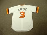 KHALIL GREENE San Diego Padres 1980's Majestic Cooperstown Throwback Home Baseball Jersey, MEDIUM