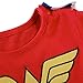 A&J Design Baby Girls' Wonder Woman Short Sleeve Romper