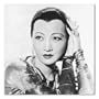 Anna May Wong B&W Matte Photograph - 12x12 Inches (Shiny Top)