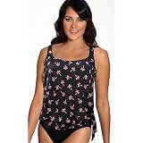 Paradise Bay Palm Beach Blouson Swimwear Top