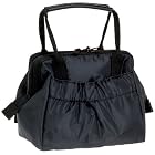 [アルティザン&アーティスト] 巾着型メイクBOXタイプバッグ KG-701 ブラック