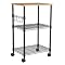 Microwave Cart- Black