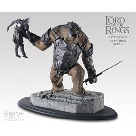 Battle Troll Of Mordor sideshow weta Statue (Lord of the Rings)