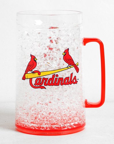 MLB St. Louis Cardinals Monster Freezer Mug - 36 Ounce 4 Pack