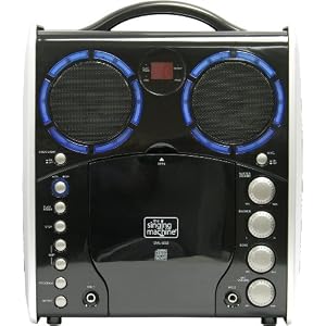 Singing Machine SML-383 Portable CDG Player Karaoke Machine