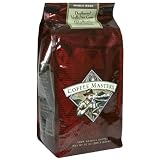 Review Coffee Masters  / Coffee Masters Flavored Coffee, Vanilla Nut Creme Decaffeinated, Whole Bean, 12-Ounce Valve Bag, (Pack of 4)