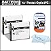 2 Pack Battery Kit For Pentax Optio WG-1, WG-2, WG-3, WG-3 GPS Waterproof Digital Camera Includes 2 Extended (1000Mah) Replacement D-LI92 Batteries + LCD Screen Protectors + MicroFiber Cleaning Cloth