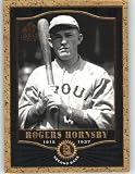 2001 Sp Legendary Cuts #17 Roger Hornsby - St. Louis Cardinals (Baseball Cards)