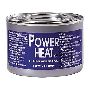 Chafing Fuel 2 Hour Power Heat Methanol Gel 72 Per Cs., 72 CA by 