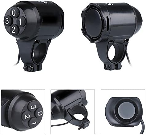 Bicycle Moped Security Cycling Bike Password Alarm Anti-theft Lock Loud Sound