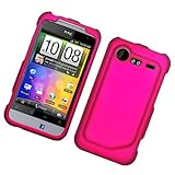 Hot Pink Texture Hard Protector Case Cover For HTC Droid Incredible 2 ADR63 ....